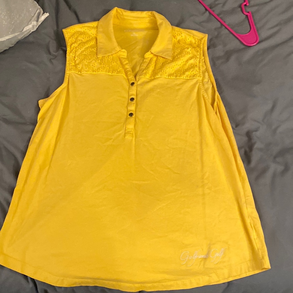 Collared golf shirt